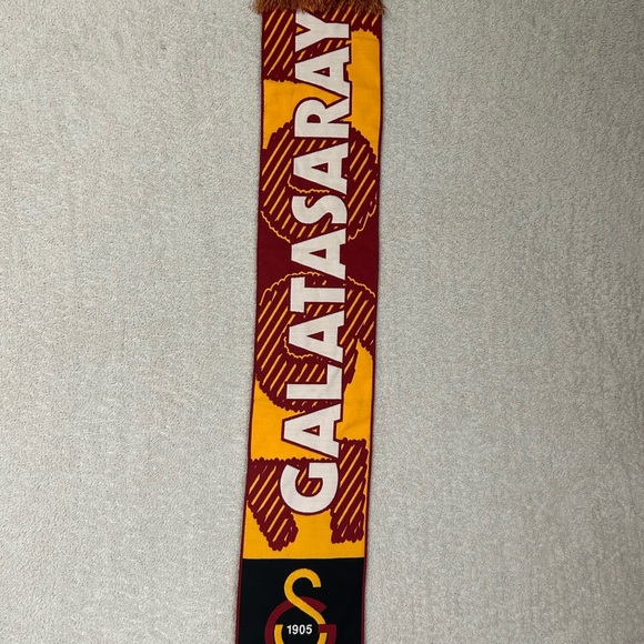 Mayatki Red and Yellow Scarf - Picture 1 of 6